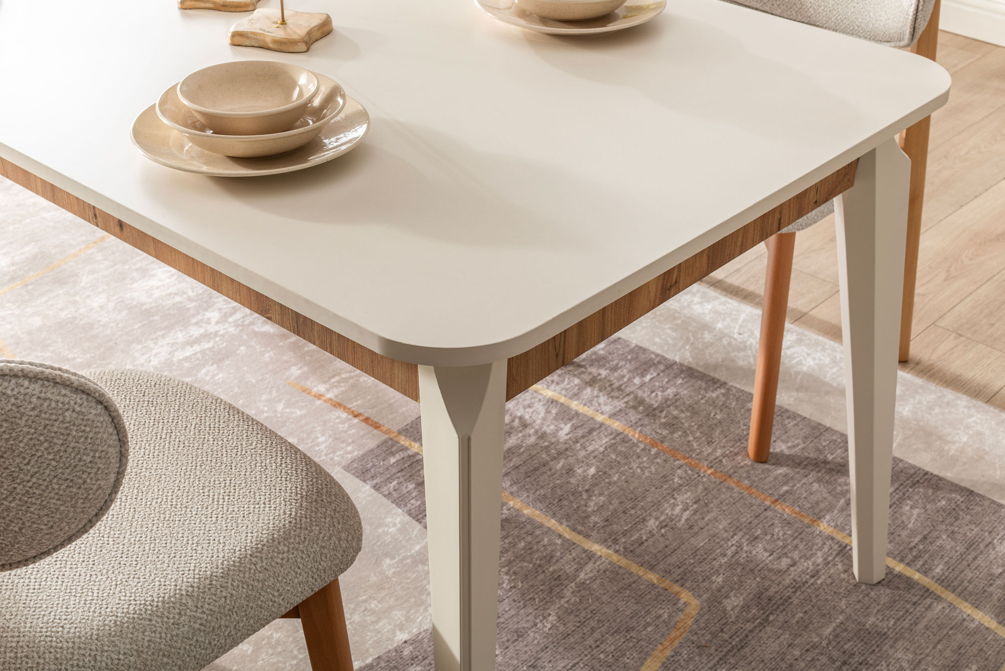 Retro Yemek Odası Takımı - Görsel 5