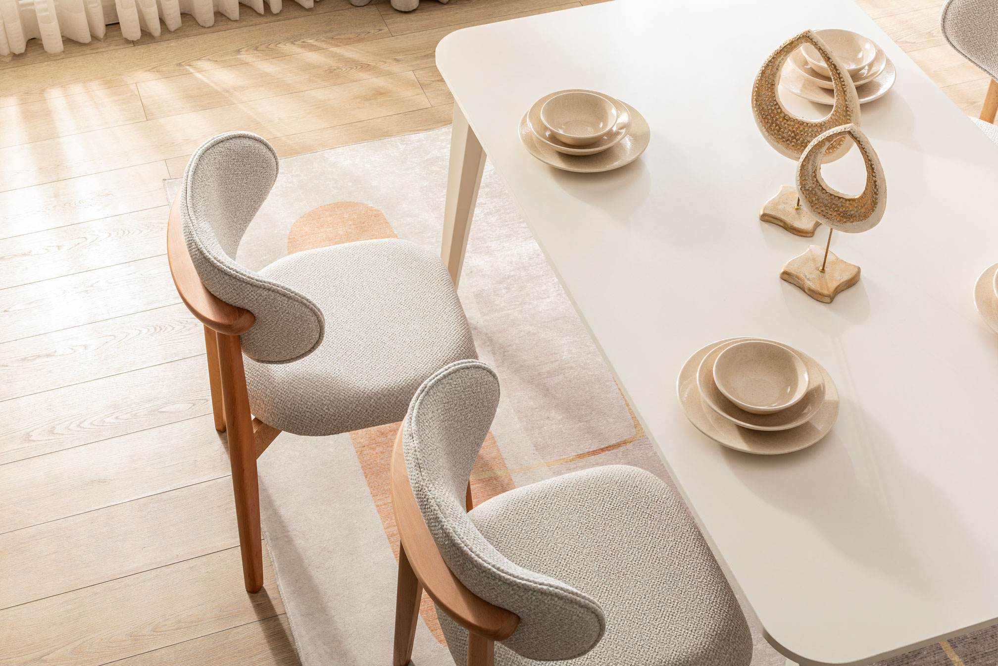 Retro Yemek Odası Takımı - Görsel 8